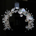 Wedding Hair Accessories Flower Headband Handmade Hairband For Brides Women Headpieces Headdress Gifts Headwear Bridal Jewelry b