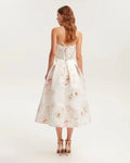 2024 New Summer Style Women Sexy Off the Shoulder Back Lace-up A-Line Long Maxi Dress Celebrate Birthday Party Girls' Dress