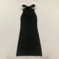 Arrival Women Sexy Strapless Big Pearl Beading Bodycon Long Bandage Dress Celebrate Evening Party Red Carpet Fashion Outfit