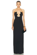 Fashion Women Sexy Strapless Bodycon Bandage Long Maxi Dress Celebrate Fashion Nightclub Party Birthday Dress Vestido black