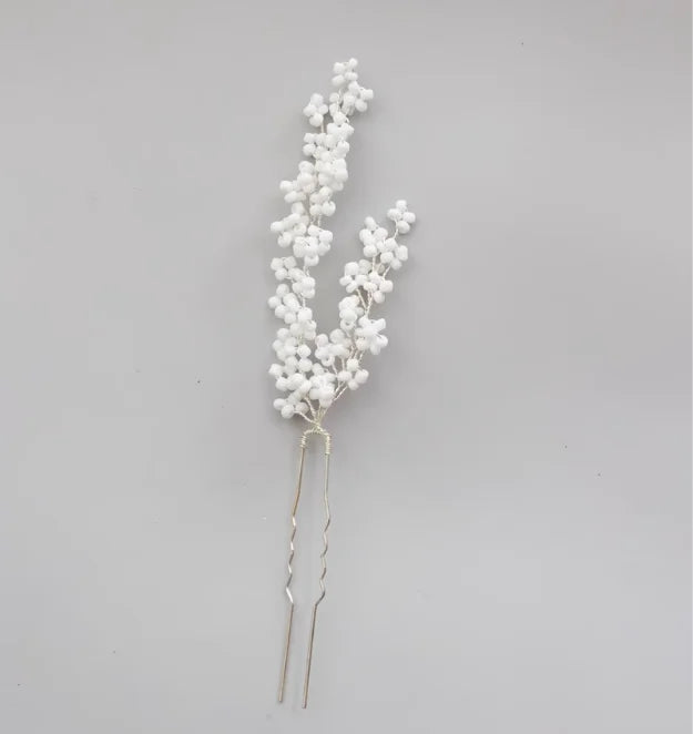 Silver Color Hair Pin Clip Handmade Leaf Hairpin For Brides Bridesmaids Gifts Head Piece Wedding Accessories Bridal Jewelry a