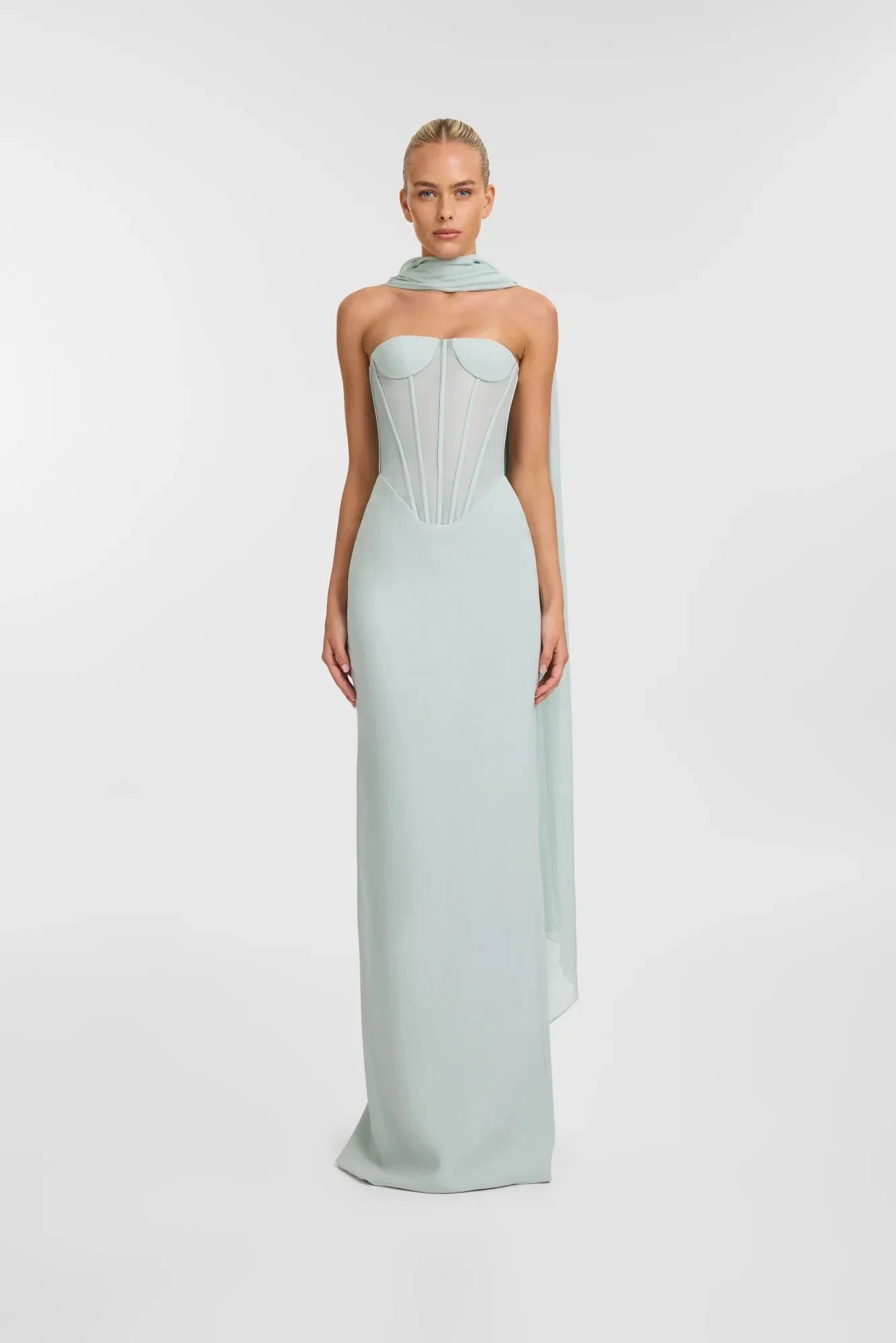 High Quality Women Sexy Strapless Backless Bodycon Long Dress Runway Celebrate Girls' Vacation Birthday Outfit Vestido