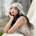 Wedding Hair Accessories Lace Headband Headpiece Handmade Hairband For Brides Women Girl Headwear Headdress Gift Bridal Jewelry