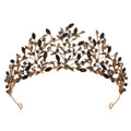 Baroque Wedding Hair Tiaras Crowns For Women Rhinestone Bridal Tiara Pageant Diadem Wedding Hair Jewelry Headdress Accessories as picture 5