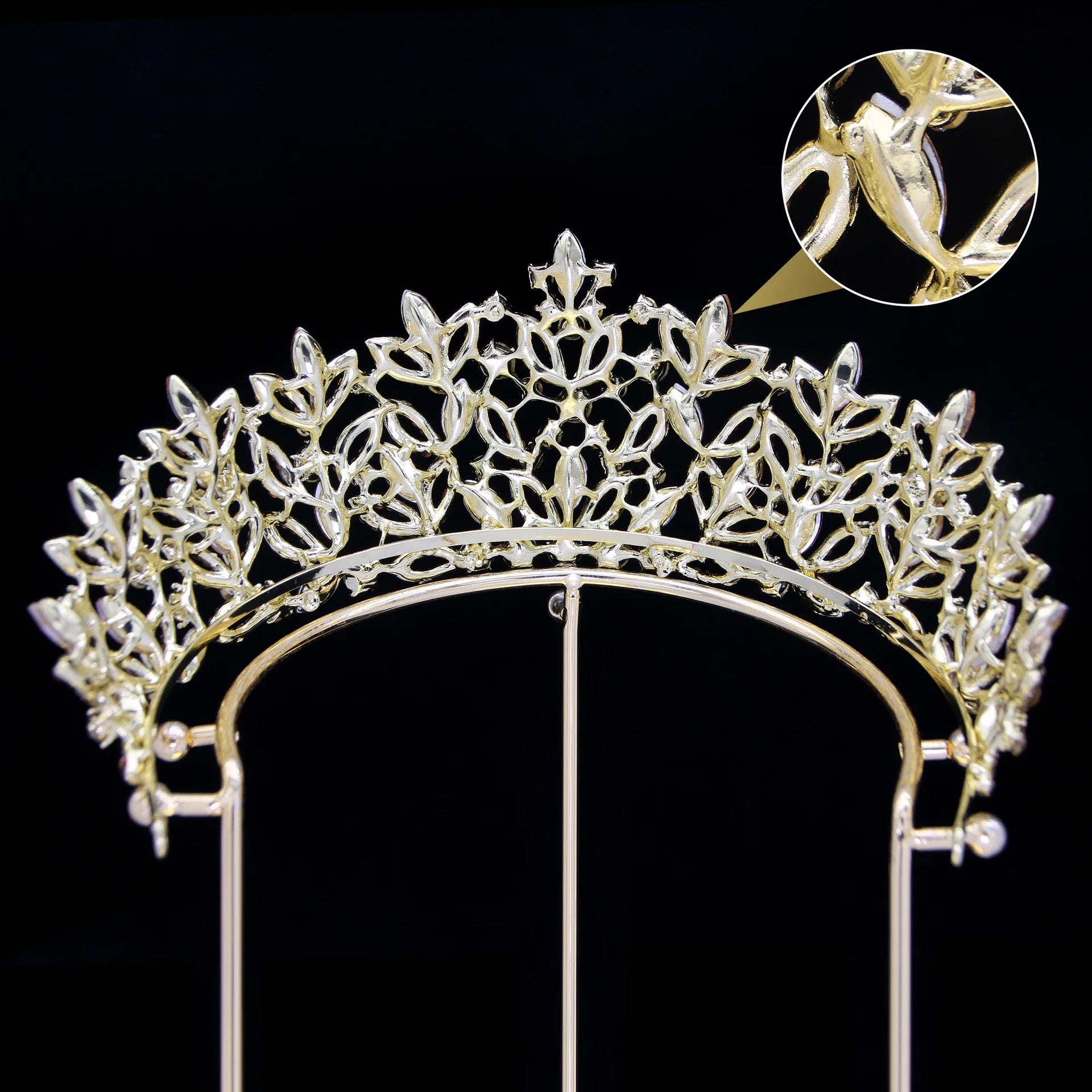 Crystal Crowns For Queen Princess Bridal Tiara Crown For Wedding Hair Accessories Women Crown for Pageant Bride Prom Headpieces