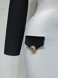 Women Long Sleeve Elastic Bodycon Short Bandage Dress High Street Office Lady Formal Elegant Business Club Party Dresses