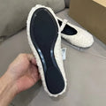2025 Winter Warm Furry Wool Women Ballet Flats Comfortable Soft Soles Mary Janes Walking Loafers Casual Girls Dance Lazy Shoes