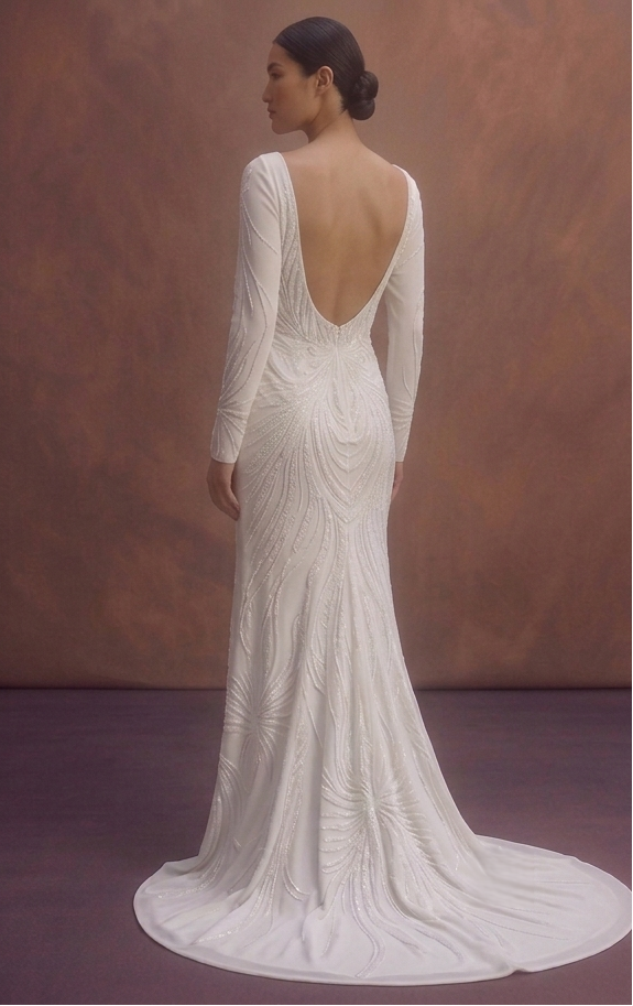 Sequined Wedding Dresses with Glamorous Sparkle