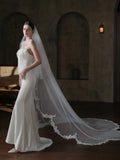 Long Bridal Veil White Wedding Veils For Evening Party Dress Women Girl Hair Accessories Brides Jewelry