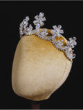 Bridal Hair Jewelry Crystal Zircon Tiaras and Crowns Rhinestones Headband For Brides Women Princess Diadem Wedding Accessories