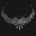 Rhinestones Crystal Tiaras and Crowns Women Headband For Brides Princess Queen Headpiece Wedding Accessories Bridal Hair Jewelry