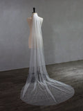 Pearl Long Bridal Veil White Lace Wedding Veils For Evening Dinner Party Dress Women Gift Hair Accessories Brides Jewelry a