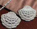 Shell AAA Zircon Bridal Earrings CZ Cubic Zirconia Wedding Earring For Brides Accessories Women Party Dinner Dress Jewelry a