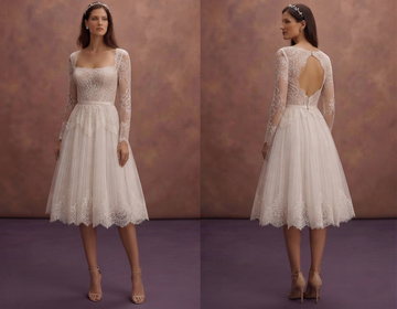Short Lace Wedding Dresses for Modern Brides