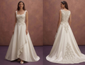 Silk A-Line Wedding Dresses with Luxurious Finish