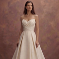 Silk Dupioni Wedding Dresses with Luxurious Texture