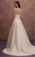 Silk Dupioni Wedding Dresses with Luxurious Texture