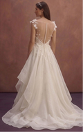 Silk Organza Wedding Dresses with Airy Beauty