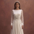 Silk Wedding Dresses with Effortless Elegance