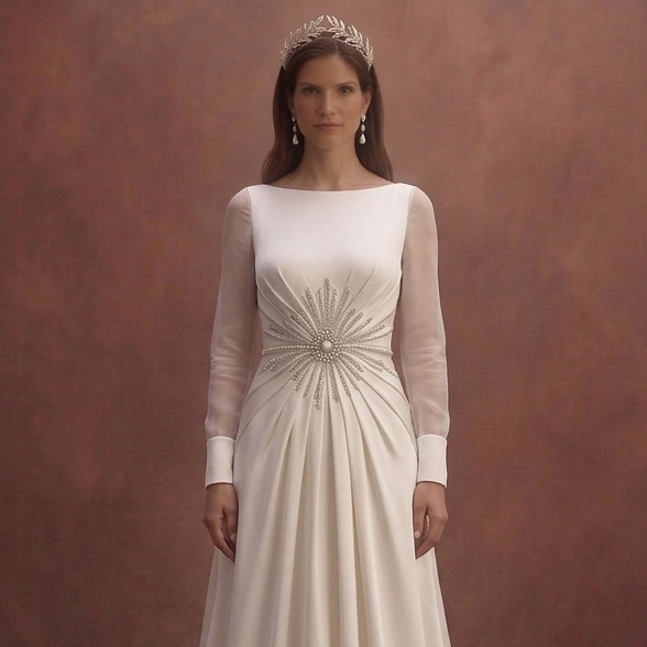Silk Wedding Dresses with Effortless Elegance