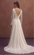 Silk Wedding Dresses with Effortless Elegance