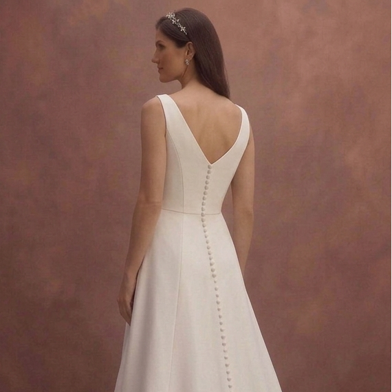 Sleeveless Wedding Dresses with Timeless Sophistication