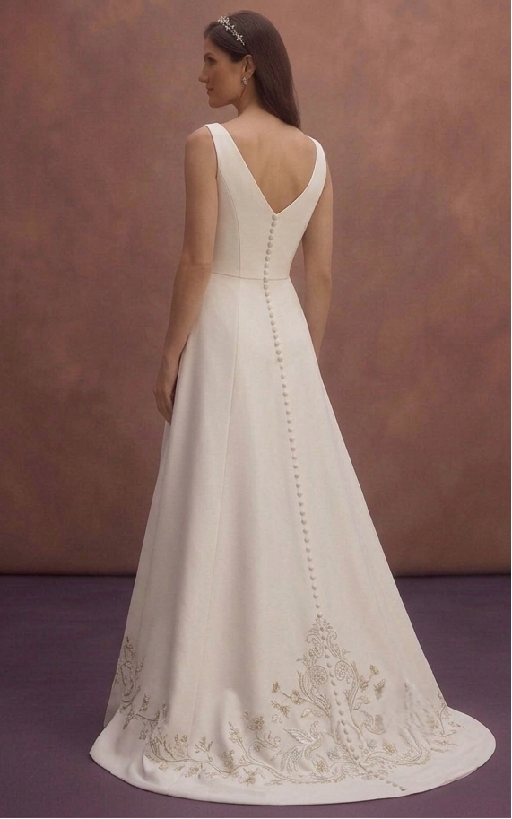 Sleeveless Wedding Dresses with Timeless Sophistication
