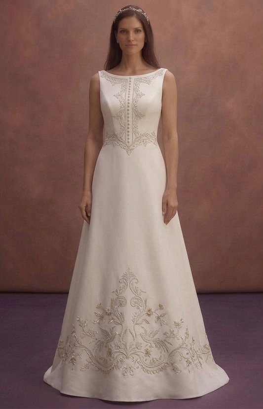Sleeveless Wedding Dresses with Timeless Sophistication