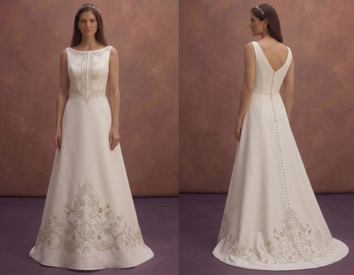 Sleeveless Wedding Dresses with Timeless Sophistication