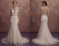 Sparkling Glitter Lace Wedding Dresses for Glamorous Brides