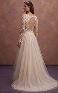 Spring Lace Wedding Dresses with Delicate Blossom Designs