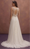 Summer Wedding Dresses in Lightweight Chiffon