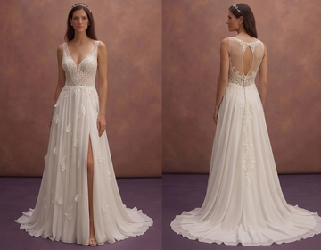 Summer Wedding Dresses in Lightweight Chiffon