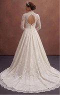Timeless Luxury Wedding Dresses with Exquisite Lace Details