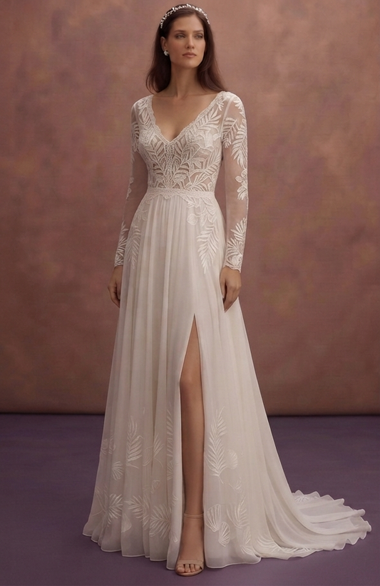 Tropical Beach Wedding Dresses with Breezy Fabrics