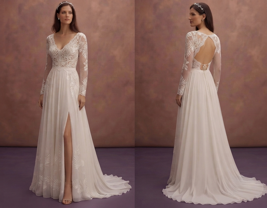 Tropical Beach Wedding Dresses with Breezy Fabrics