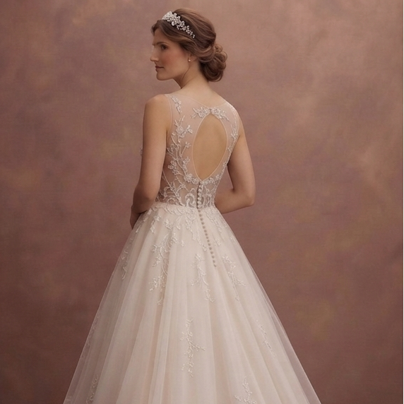 Tulle Ball Gown Wedding Dresses with Fairytale Elegance