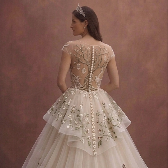 Tulle Princess Wedding Dresses with Fairytale Charm