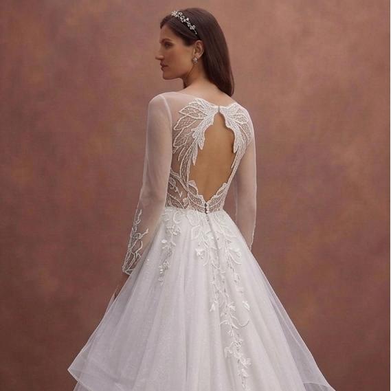 Tulle Wedding Dresses for Princess-Inspired Weddings