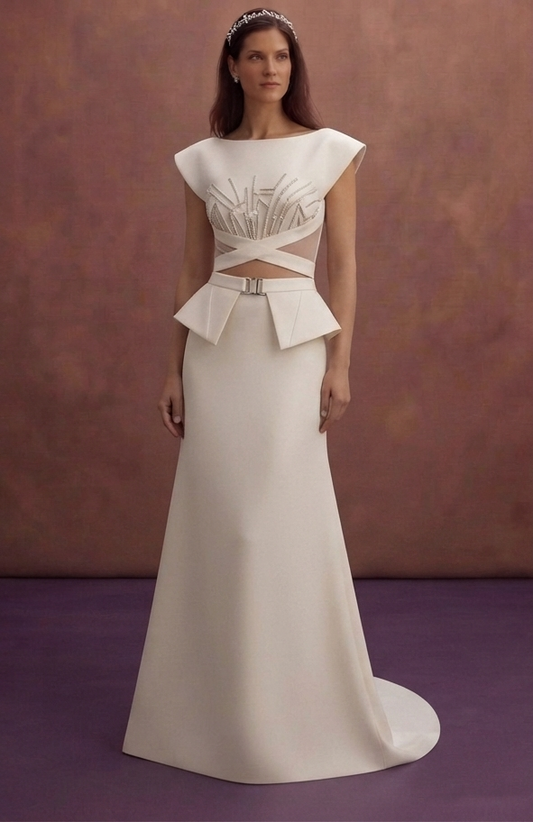 Two-Piece Wedding Dresses with Fashion-Forward Style