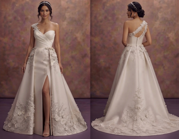Two-in-One Wedding Dresses with Convertible Designs