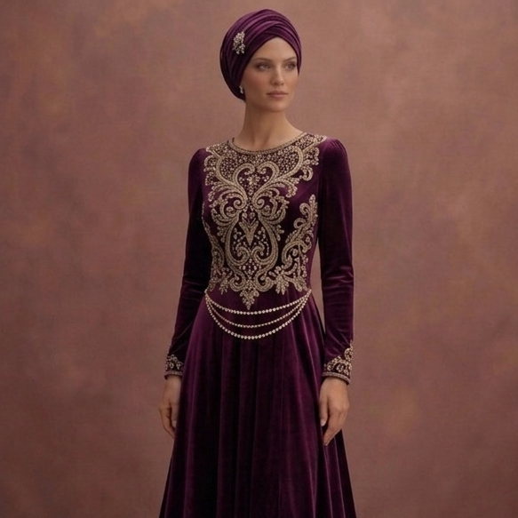 Velvet Muslim Prom Dresses – Rich & Luxe Evening Wear
