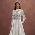 Velvet Wedding Dresses for Winter Weddings