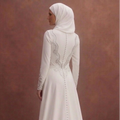 White Muslim Prom Dresses – Pure & Minimalist Styles