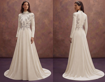 Winter Velvet Wedding Dresses with Luxurious Warmth