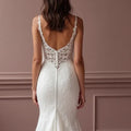 Sexy Mermaid Wedding Dress with a Sleek and Chic Design for Trendy Brides