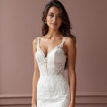Sexy Mermaid Wedding Dress with a Sleek and Chic Design for Trendy Brides