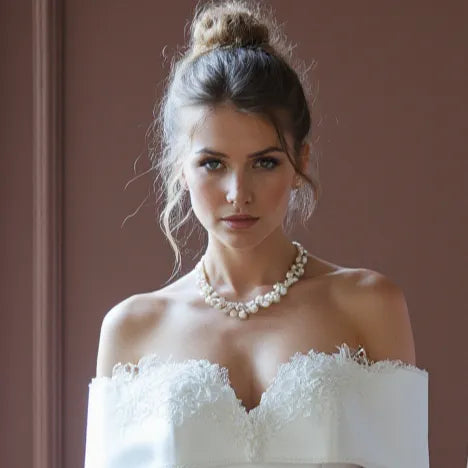 Mini Wedding Gown with a Sleek Fit for Trendy and Modern Brides