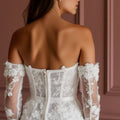Mini Wedding Gown for a Sophisticated and Contemporary Bridal Look