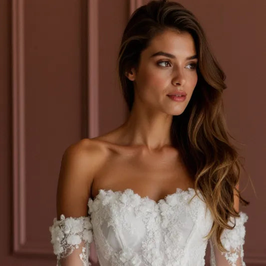 Mini Wedding Gown for a Sophisticated and Contemporary Bridal Look
